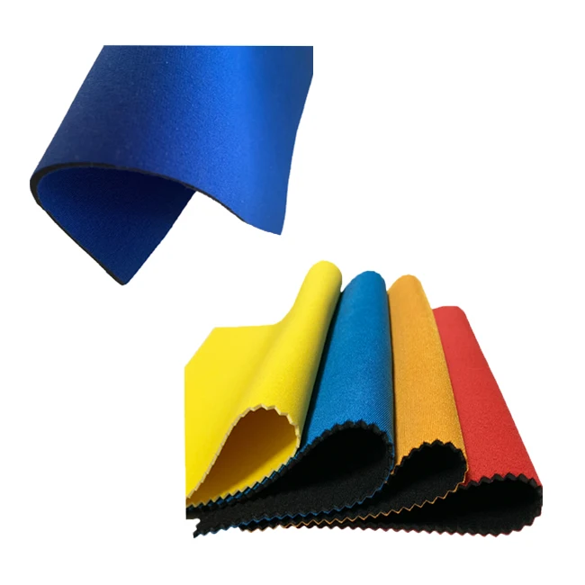 Pattern Neoprene Embossed Perforated Smooth Skin Rubber Roll 2mm 3mm 5mm Fabric Neoprene for Tote Bag Can Cooler