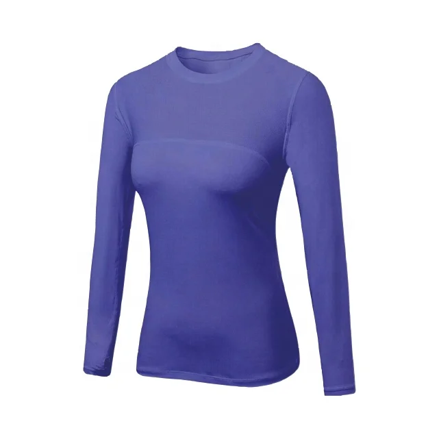 Ladies Womens Stretchy Base Layer Thermal Top Underwear