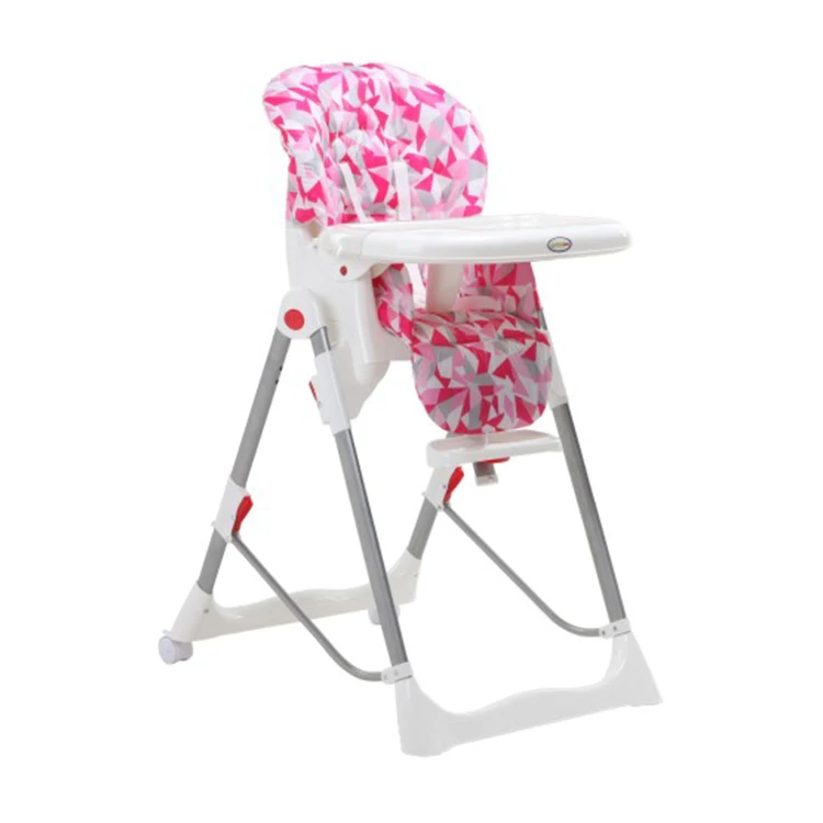 
Quick folding system aluminium baby high chair baby feeding chair 