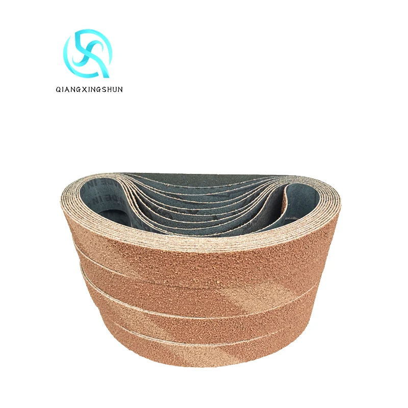 Klingspor Factory Customized Cork Grain Abrasive Sand Belt For Polishing Glass and Stone