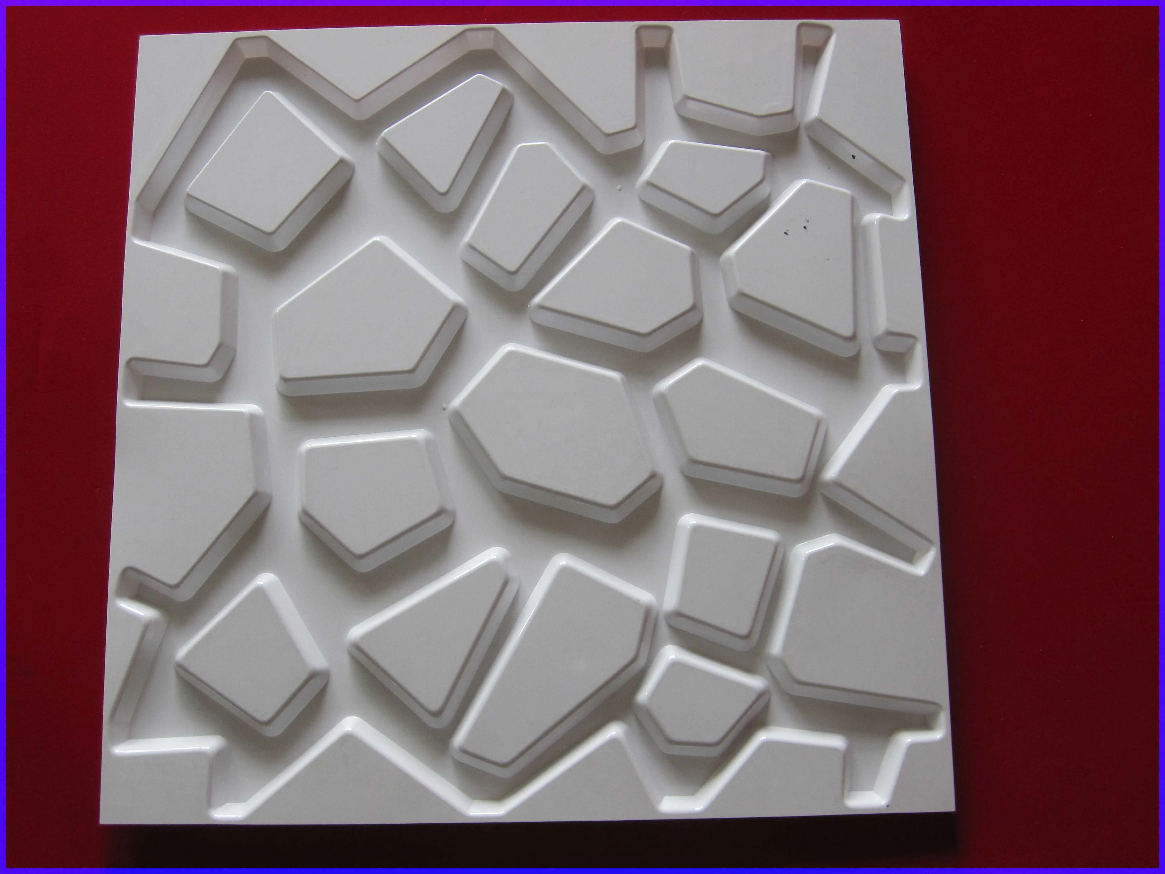 Wholesale plastic 3D smallpox tile PVC ceiling tile
