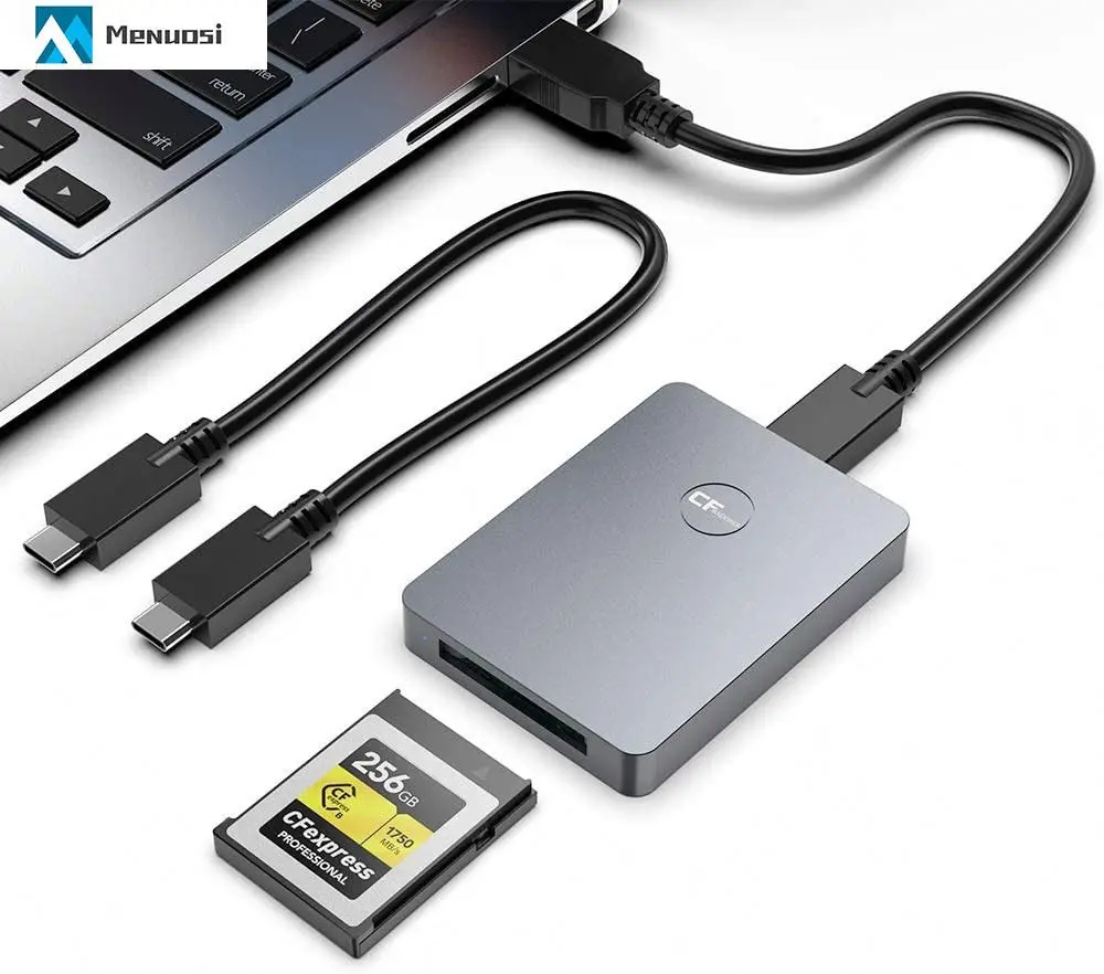 Rocketek портативный алюминиевый USB 3,1 Gen2 10 Гбит/с CFexpress адаптер для карты памяти Type-B CFexpress кардридер