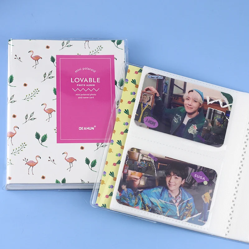 Cartoon pattern instax photo album PVC waterproof album for 2*3/3*5 inch,instax mini film