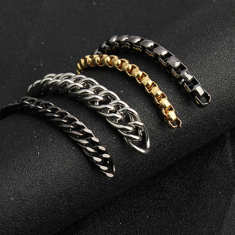 Custom Rainbow Color Fashion Shoulder Metal Alloy Chunky Bag Chain Strap Purse Chain For Handbag Leather