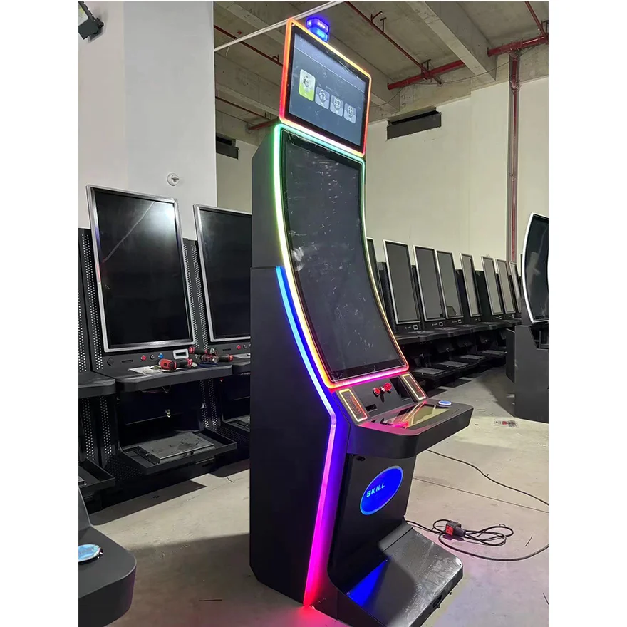 Hot Popular 43 Inch Curved Touch Screen Coin Operated Touch Panel Skill Game Cabinet Game Machine