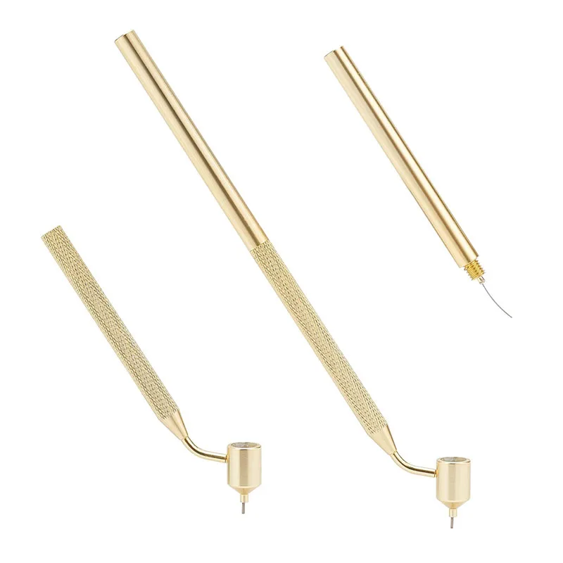 Slanting Fine Line Painting Pen Fluid Writer Pen Aluminum Fineliners Paint Pen Student Sketch Portable Drawing Tools