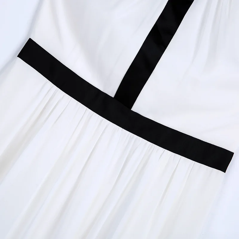 1L13 2022 Newest Women Beach Bohemian Dresses Women Beach Summer Dresses Sexy Women Bohemian Halter Long Dress