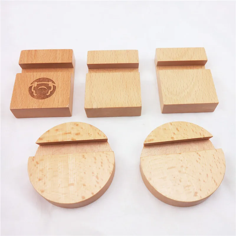 
Wholesale Wood bamboo Desk Phone Holder Stand for Smart Phone Tablet holderHot sale products 