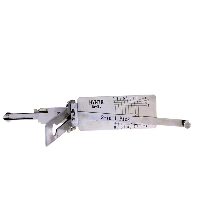 LISHI 2 в 1 HYN7R для Hyundai Dr/Bt Автомобильный Дверной замок Pick and Decoder автомобильный слесарный комплект разблокировки автомобиля