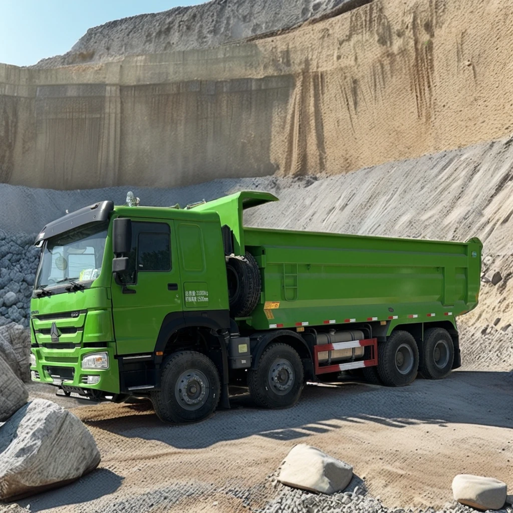 Самосвал 6x4 8x4 для перевозки песка и гравия