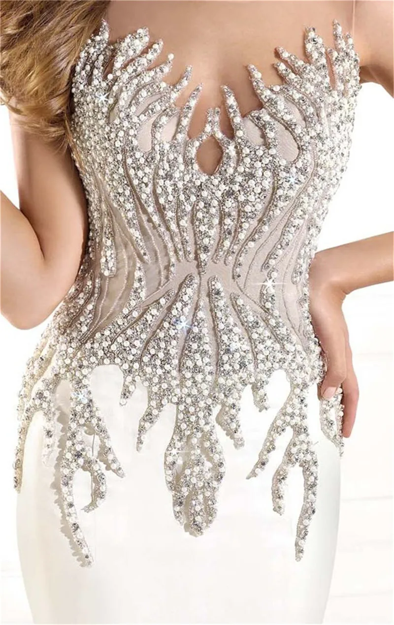 2021 Цветочная вышивка, кружевное платье для выпускного вечера, белое длинное свадебное платье, новый стиль, длинная юбка, сексуальные вечерние платья с v-образным вырезом на подтяжках