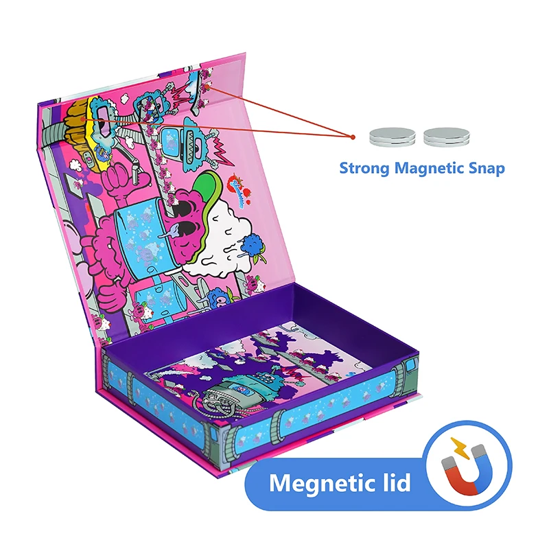 Luxury Magnetic Cardboard Hard Box Customize Logo Printed Matte Empty Boxes Clothing Cosmetic Shirt Shoes Hair Package Paper Bag