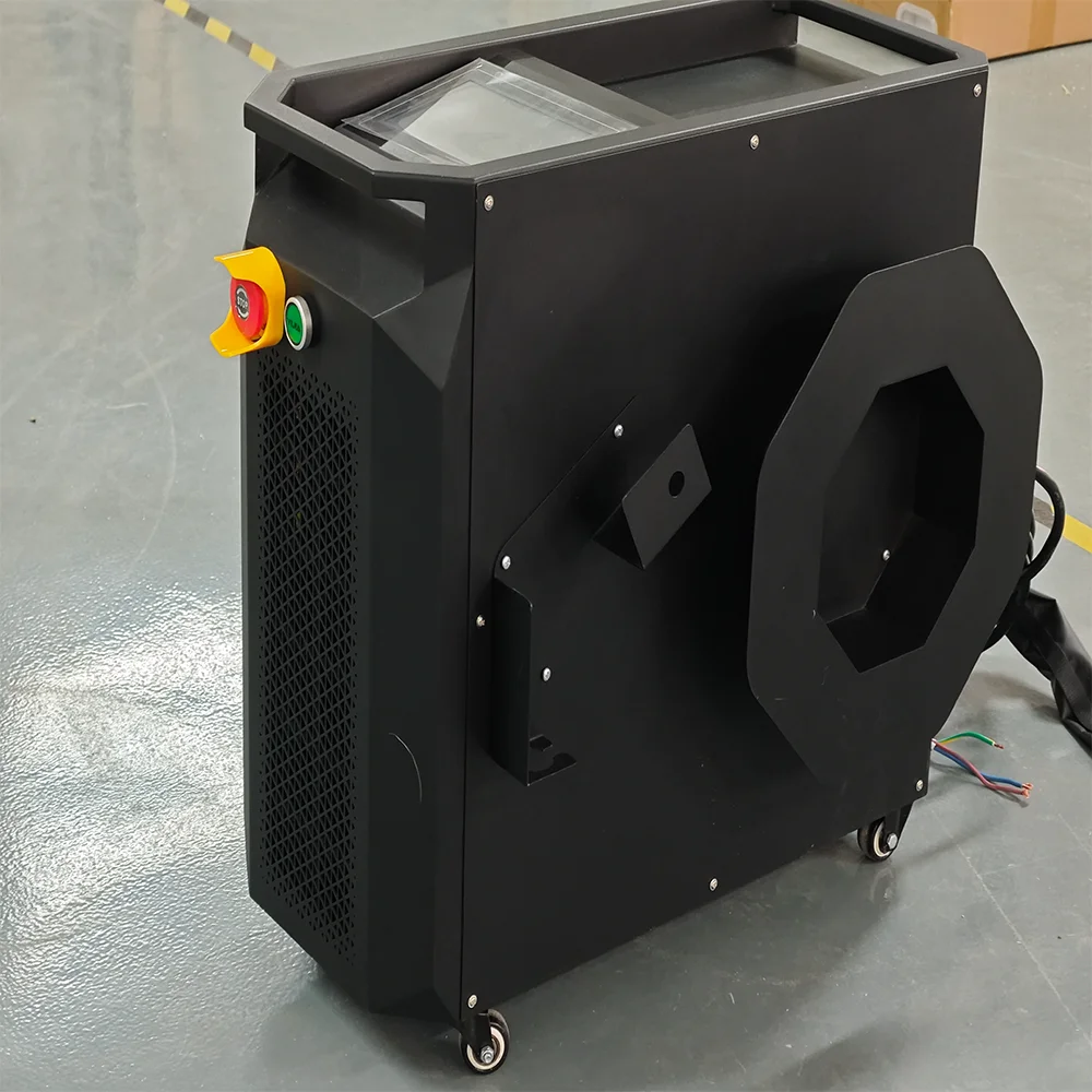Car Painting Rust Ceramic Laser Cleaning Machine 100W 200W 300W 500W 1000W Pulse Laser Cleaning System