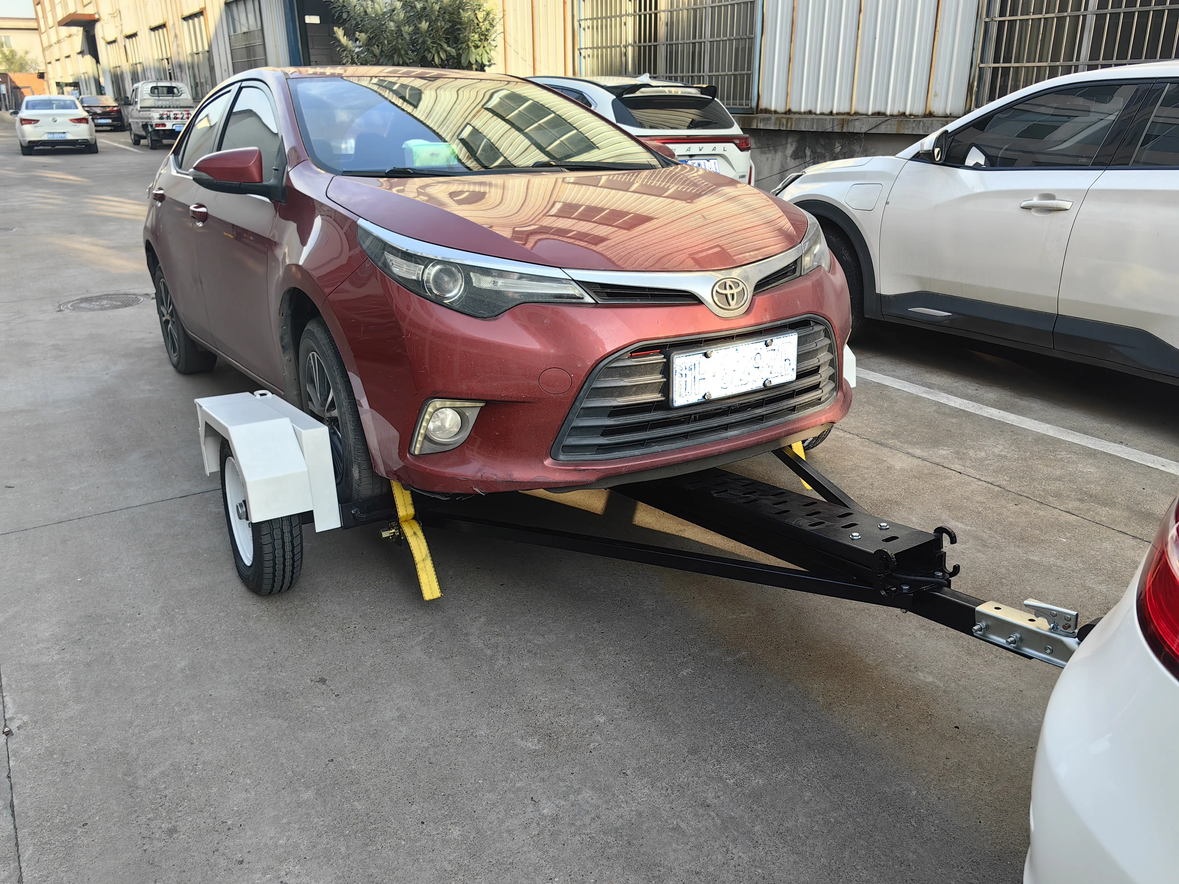 Lightweight Vehicle Tow Dolly Hauler to Pull Car trailer