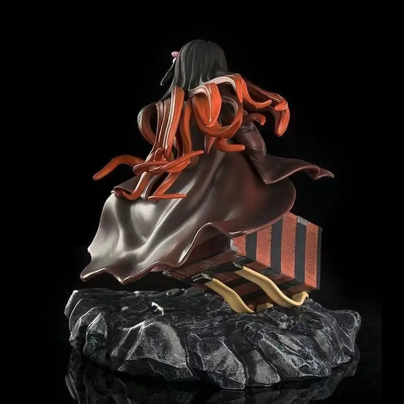 Japan Anime Demon Slayer Kimetsu No Yaiba Kamado Nezuko Pvc Action Figure Cute Nezuko Series Figurine Model Toy