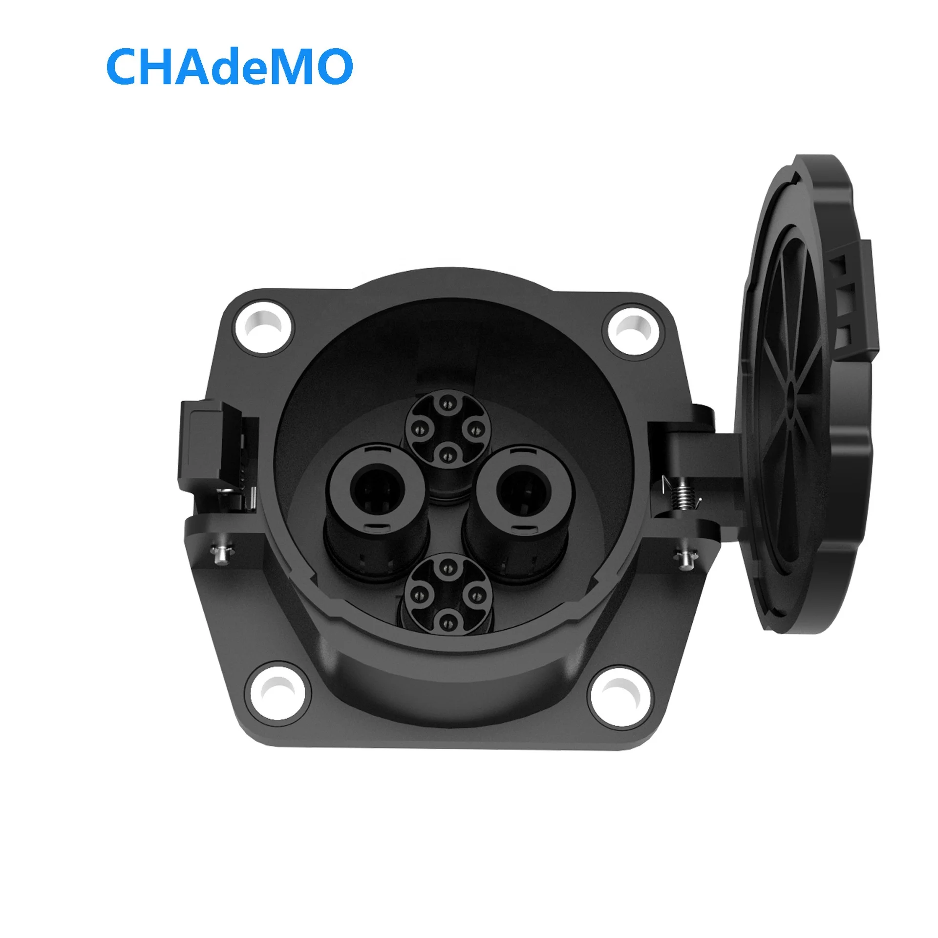 Japan CHAdeMO Socket Inlet 125A DC Quick Charger EV Socket Electric Car Charging Connector