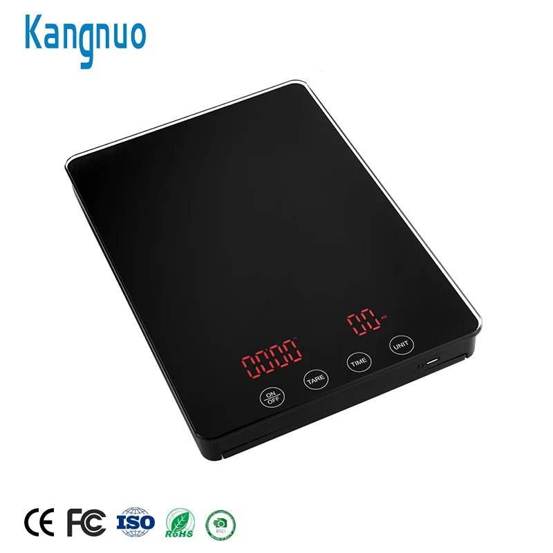 Factory Timer Function Weighing Scale Coffee Scale Digital Kitchen Coffee Scale