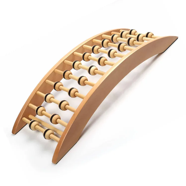 New Archy Wooden Back And Spinal Massager With Beads