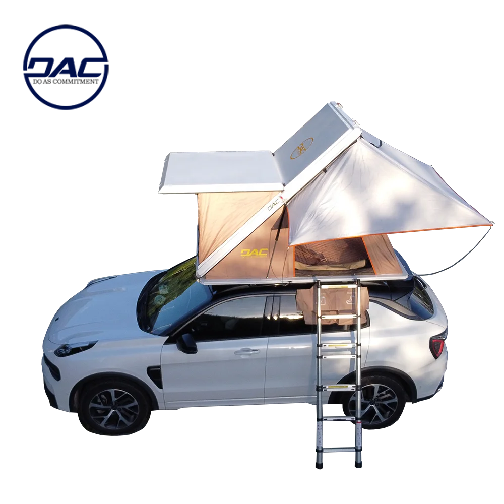 Waterproof Automatic Hard Shell Universal Truck Car Camping Outdoor Rooftop Tent For SUV Universal Truck Car