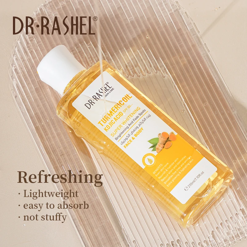 DRRASHEL Kojic acid & turmeric oil