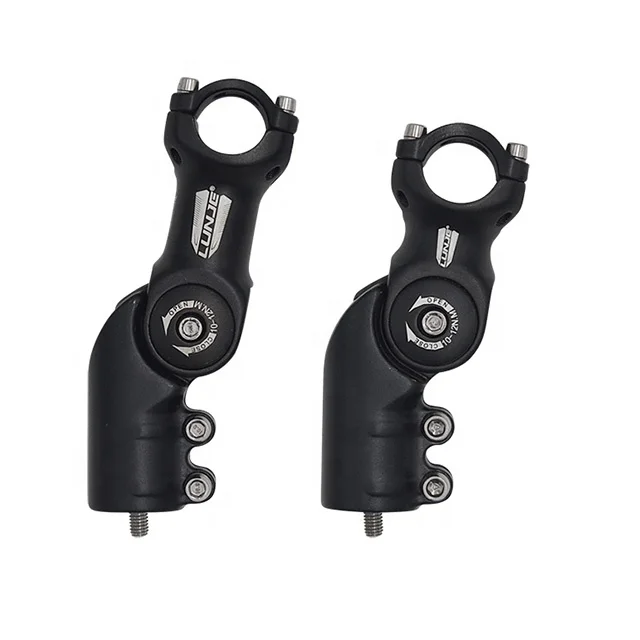 LUNJE Bicycle parts Adjustable Heightened Stem Adjustable-angle Mountain bike Bicycle Stem