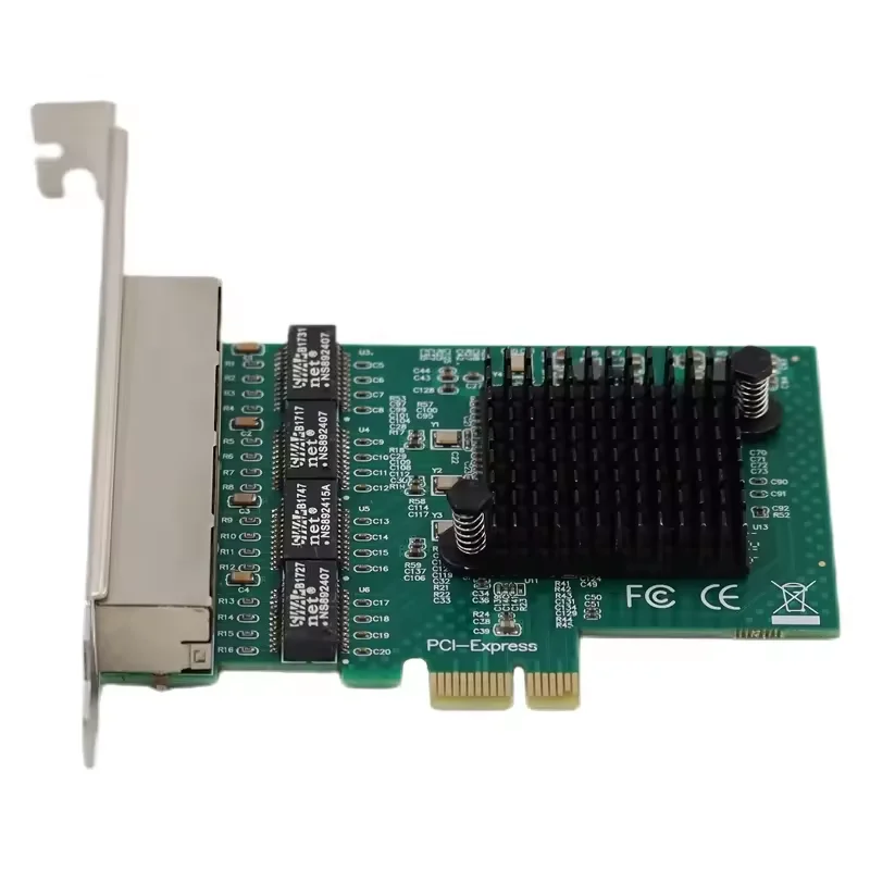 Лучшая Двухдиапазонная беспроводная карта PCI-E сетевая для настольного ПК RJ45 1000 м адаптера