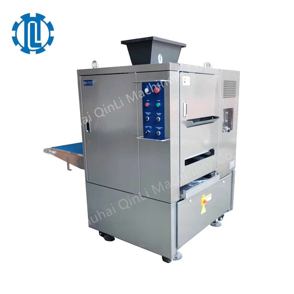 Bread machine corn tortilla press making hamburger machinery industrial dough divider rounder