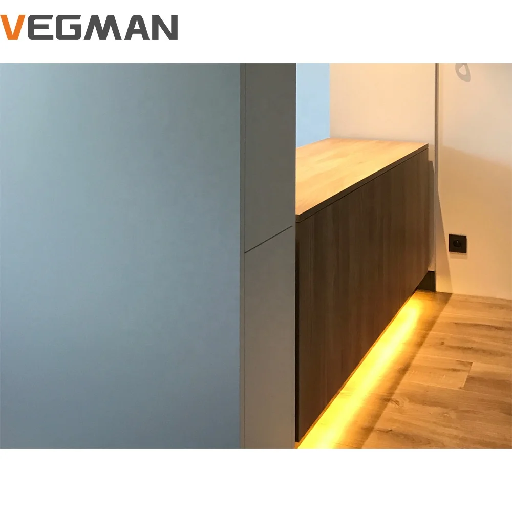 Customised Furniture Hotel Vintage Style Smart Kitchen Cupboard Wood Mini Kitchen Cabinet Unit for Apartment