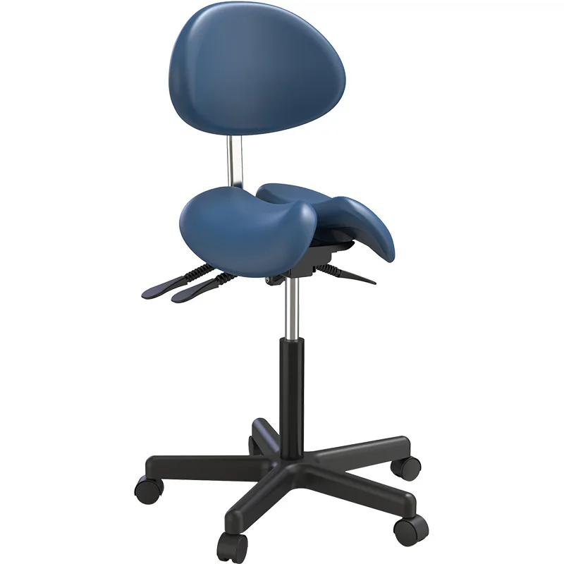 Adjustable Ergonomic Mercury Balance Plus Saddle Dentist Industrial Laboratory Chair