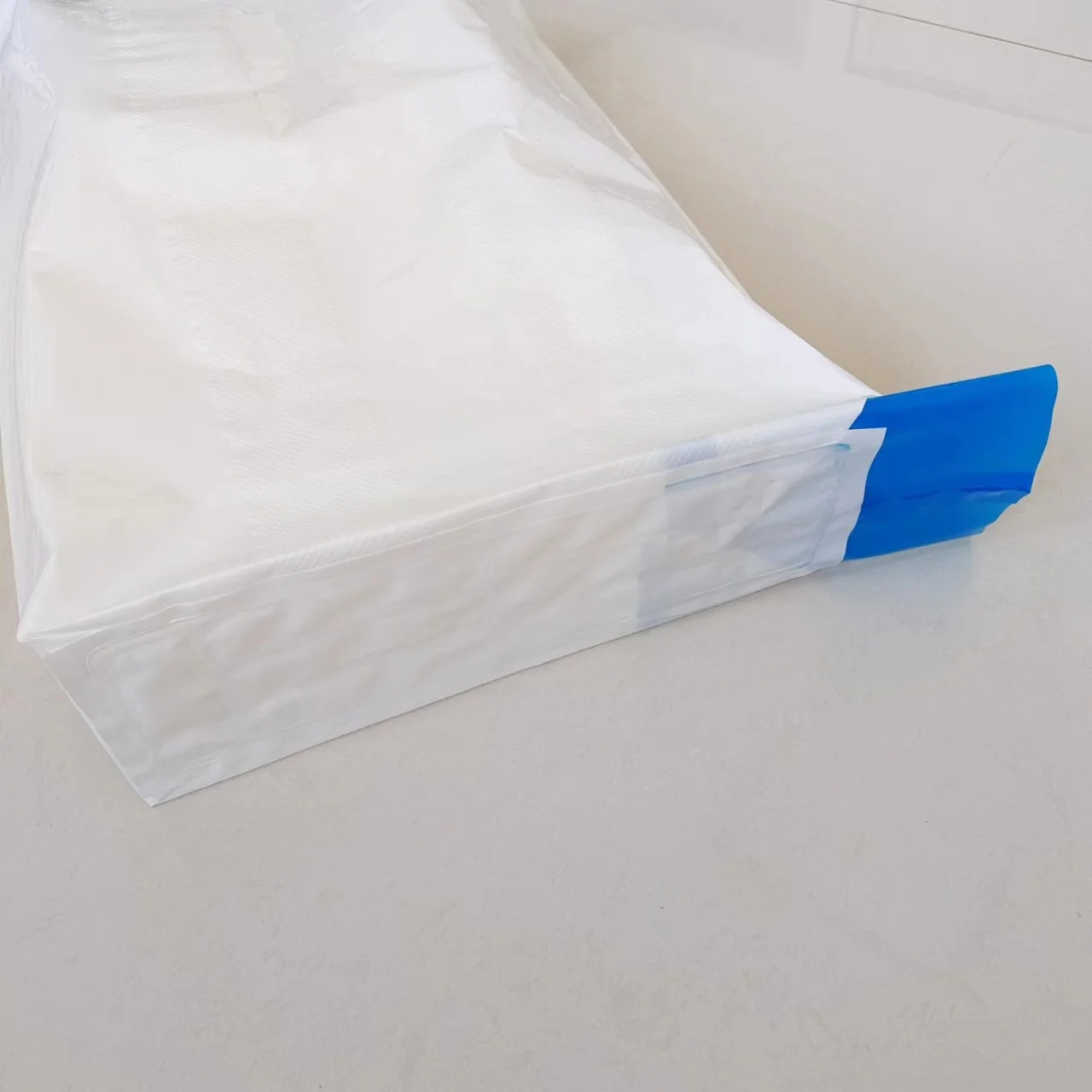 Factory direct supply two ply plastic  LDPE  valve bag  for  20 kg -25 kg  polylster resin   packing