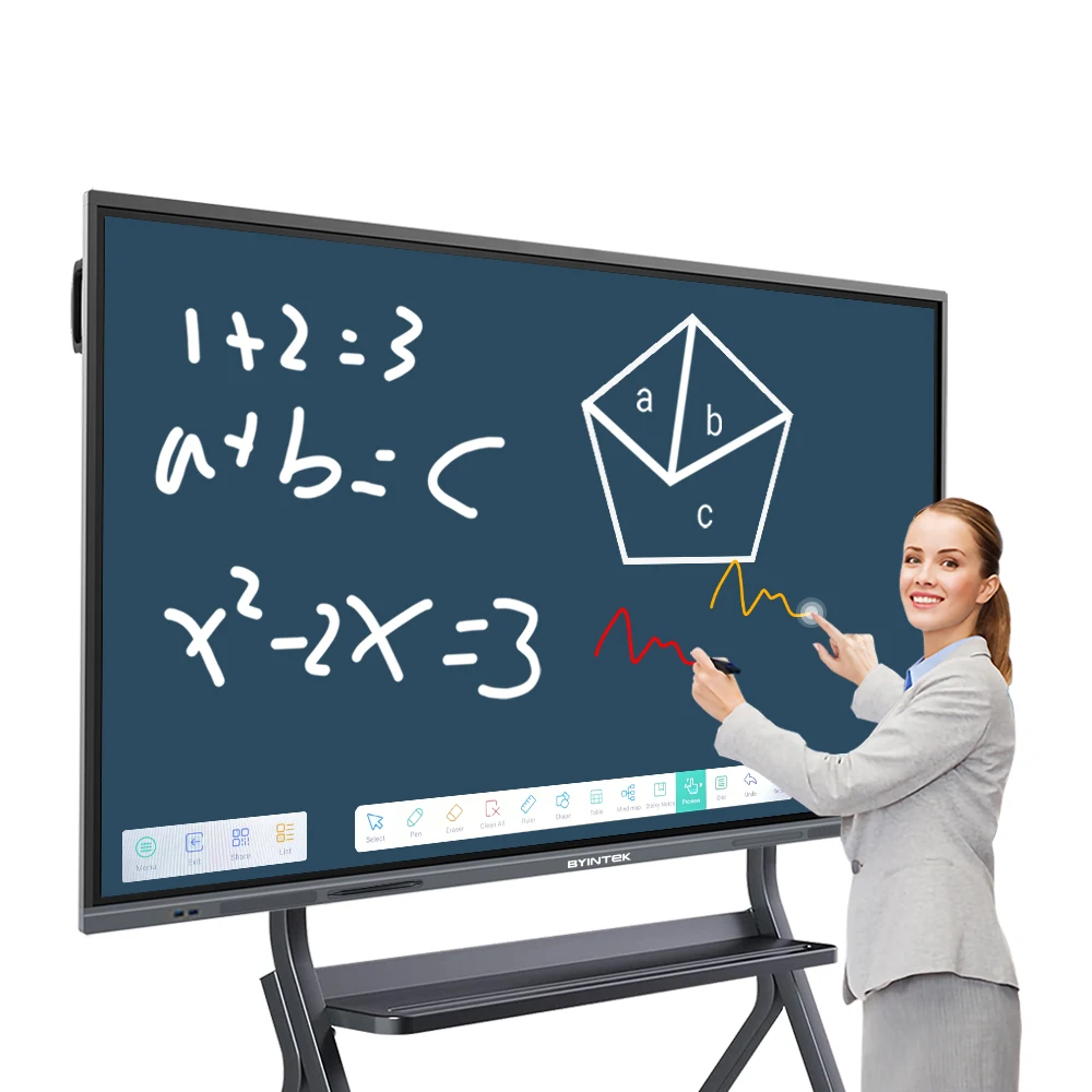 65inch Interact Display Touch Screen Flat Panel Whiteboard Smart Touch Screen Led Digital Interactive Smart Electronic Board