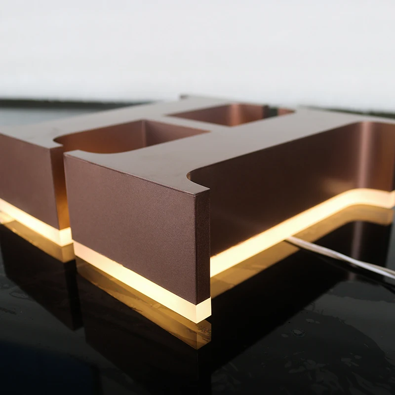 3d со светодиодной подсветкой письмо табло со светодиодной подсветкой логотип знаки