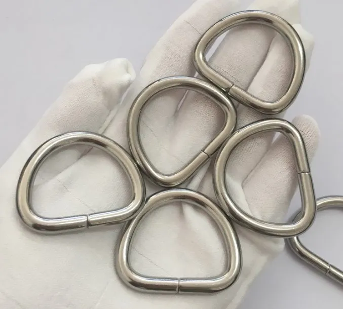 Cheapest Factory Price Stainless Steel Iron Bag Metal Accessories D Shape Buckles