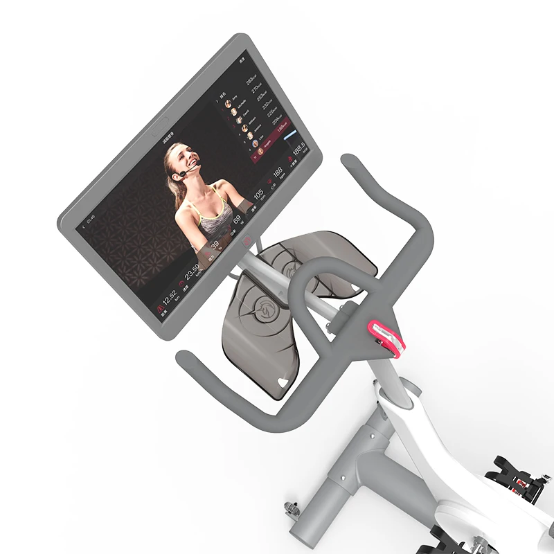 New fashion spinning bike rider exercise bike with screen China factory