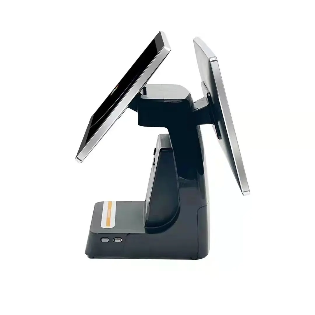 China 15.6 inch retail pos system restaurant equipment pos terminal touch screen for supermarket with Printer  For Retail