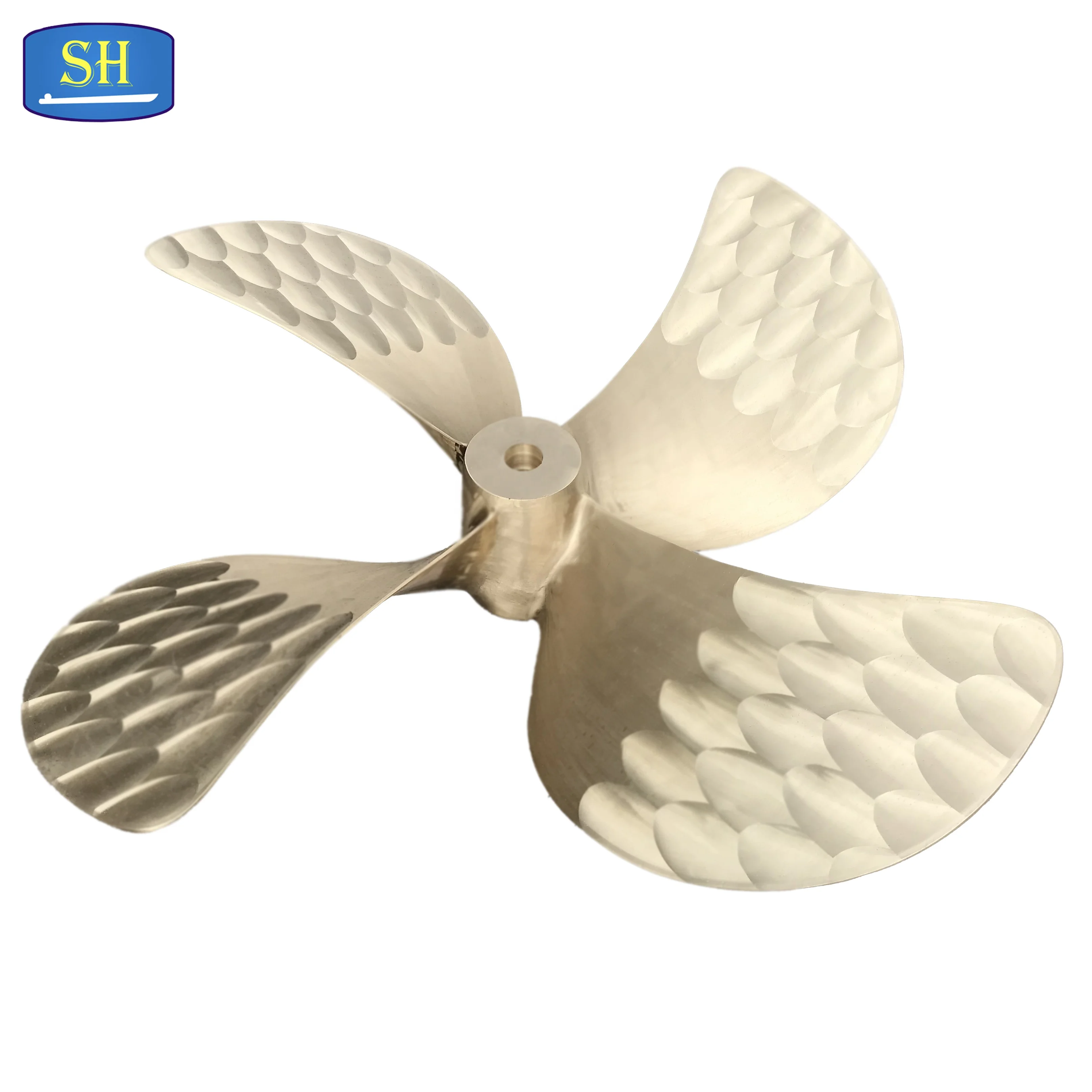 
Large Marine Propulsion Azimuth Thruster Cu3 Bronze Propellers Drive Shaft System 