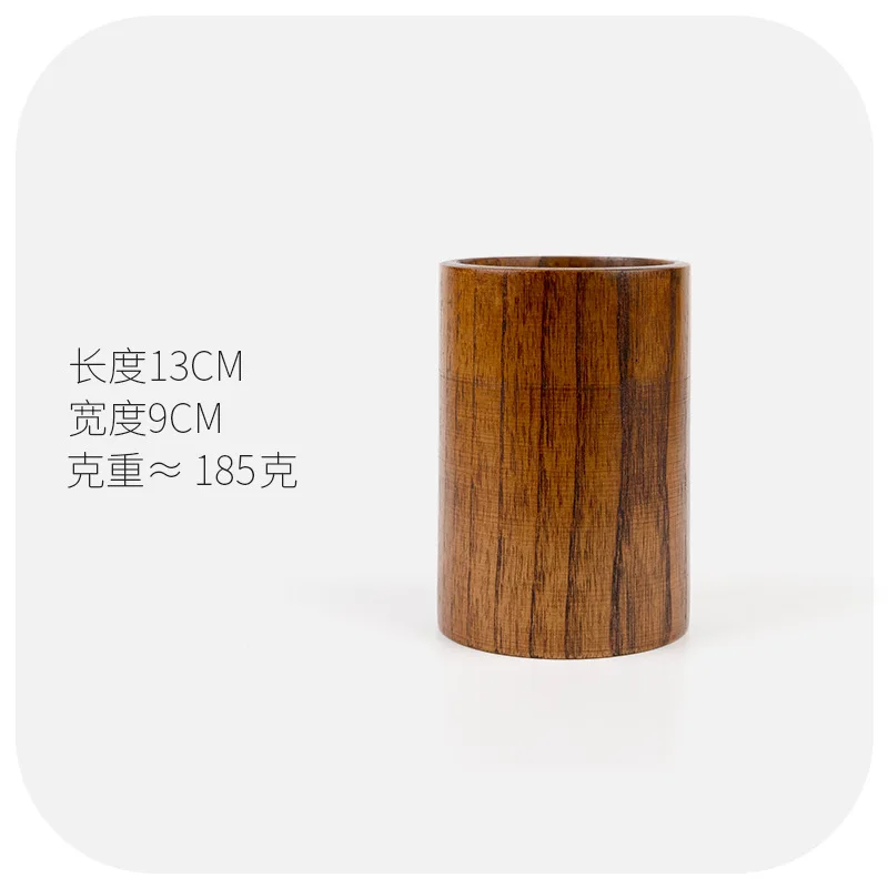 Wholesale household wooden tableware drain tube chopstick cage