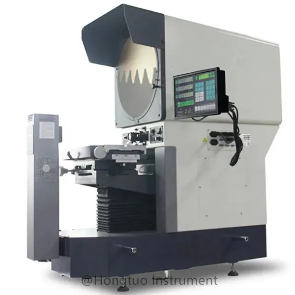 Horizontal Optical Comparator Measuring Wire Cable Profile Projector Machine Good Quality