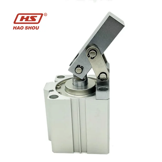 HALC-MS40 пневматический рычажный зажим двойного действия с магнитной индукцией, диаметр 40 мм, высокое качество из Тайваня, быстрая доставка