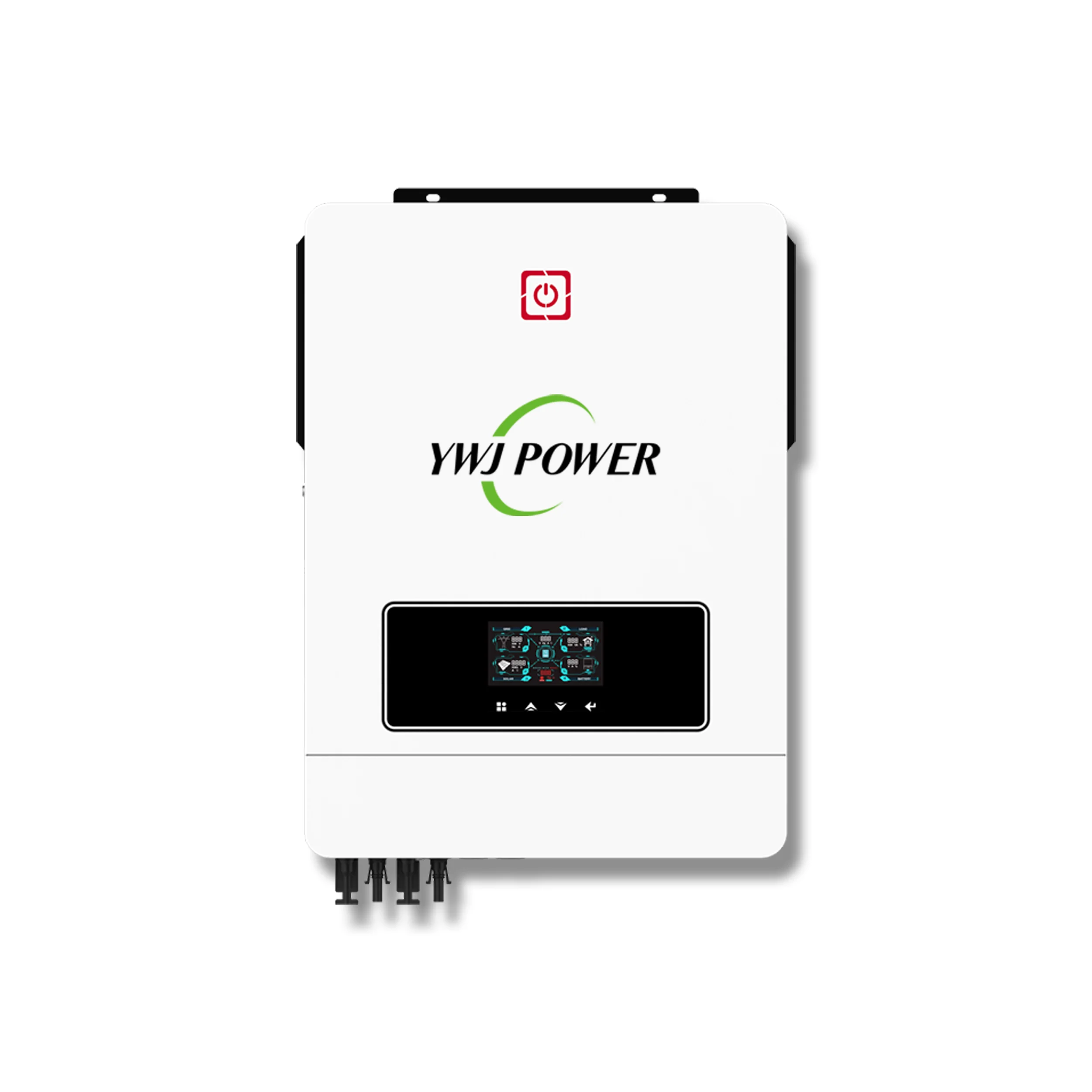 160A MPPT 8.2KW ongrid солнечный инвертор солнечное зарядное устройство и на сетке вне сети Гибридный 48 В