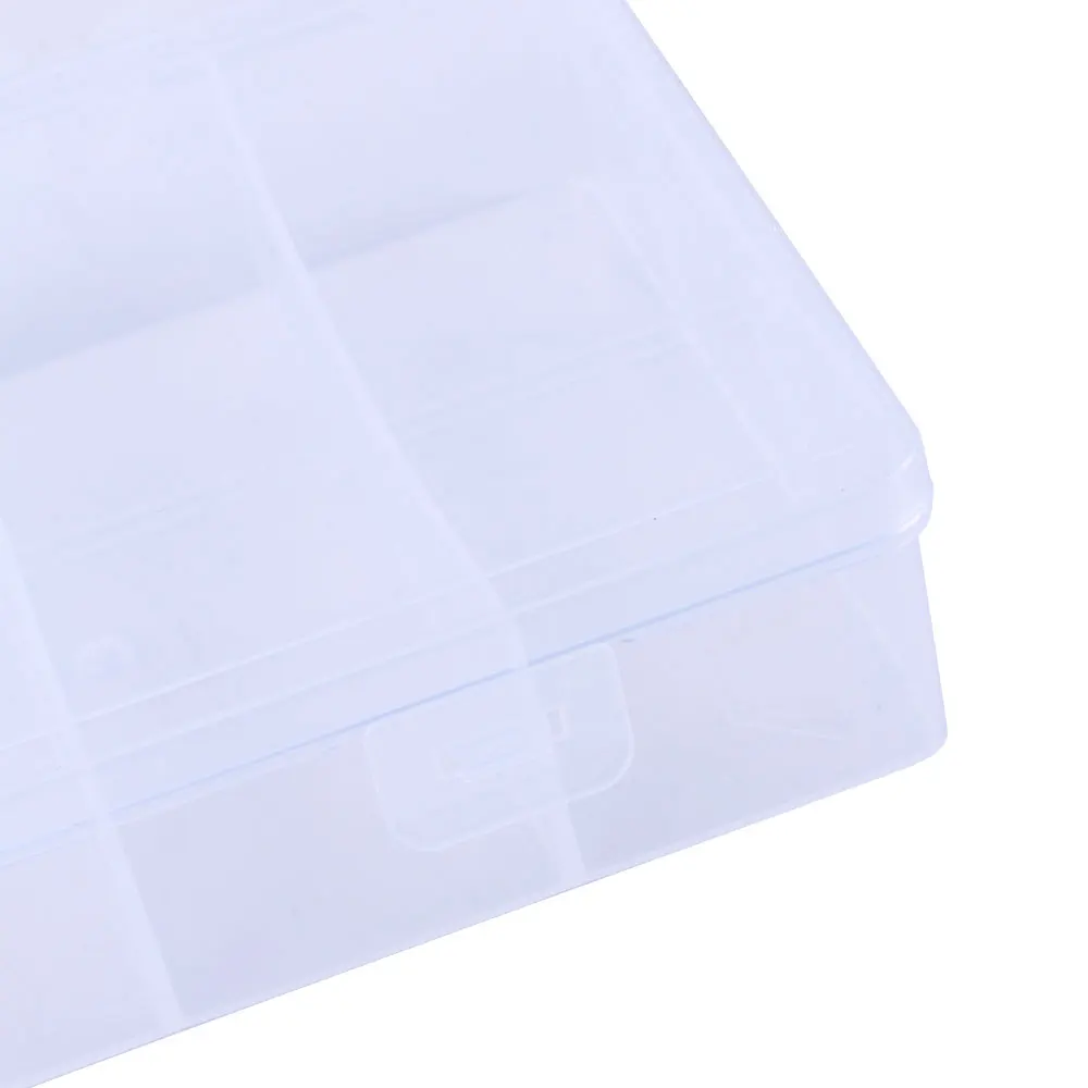 Многофункциональный пластиковый маленький прозрачный футляр для хранения 5 отсеков лодок на берегу