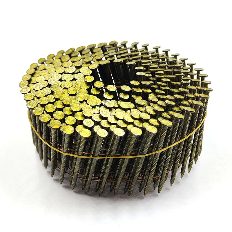 High quality Coil  nails for pallet making manufactured by the most professional Tianjin Huazhen Fasteners