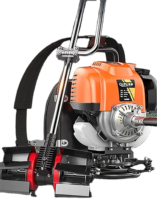 Four-stroke backpack mower  Household small lawn mower  Agricultural weeder