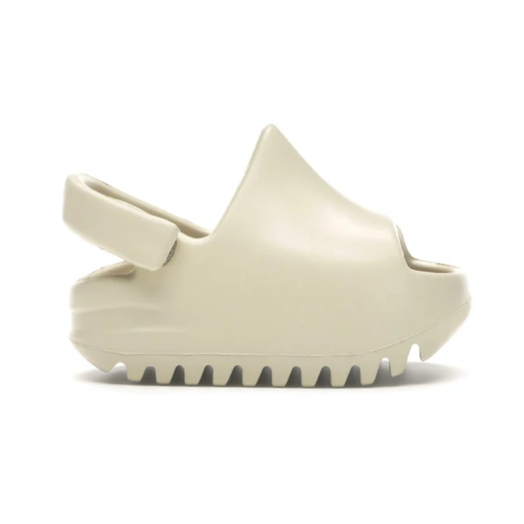 Оригинальные детские оранжевые yeezy сандалии eva slide для
