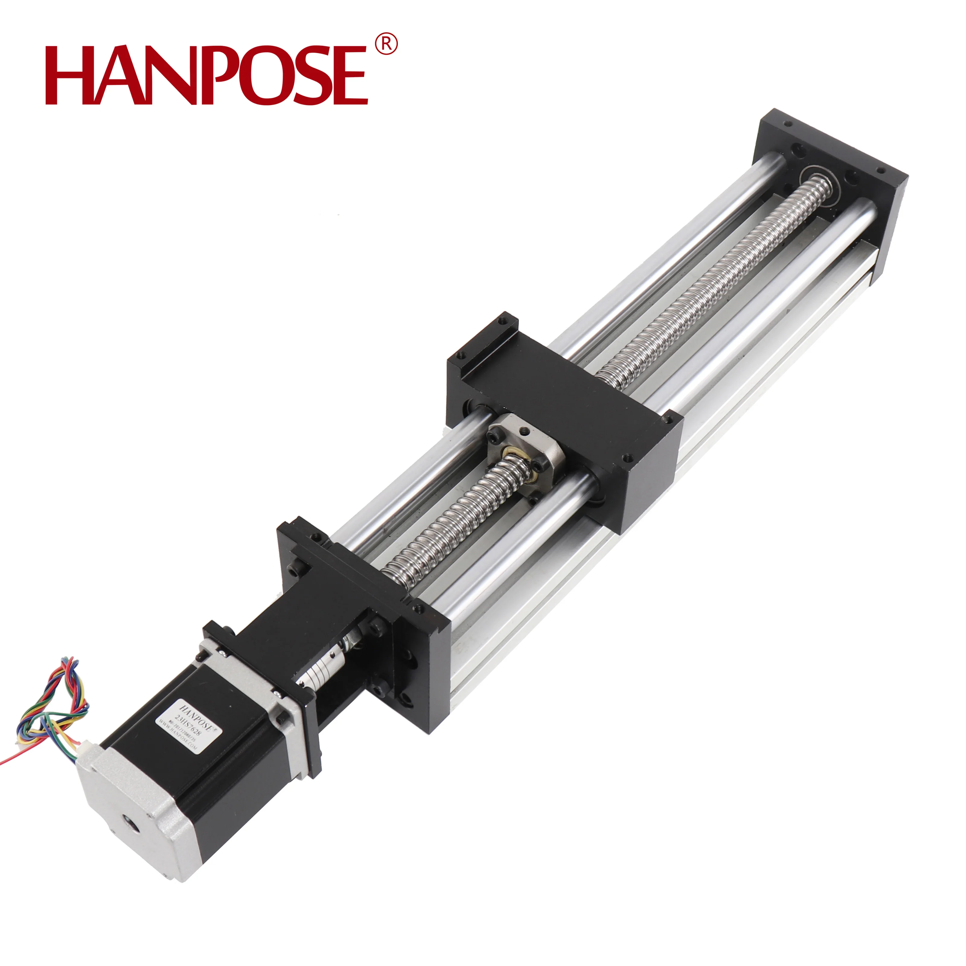SFU1605 ball screw sliding table Effective travel 200mm NEMA 23 stepper motor Linear Slide Guide Motion Module Sliding CNC table