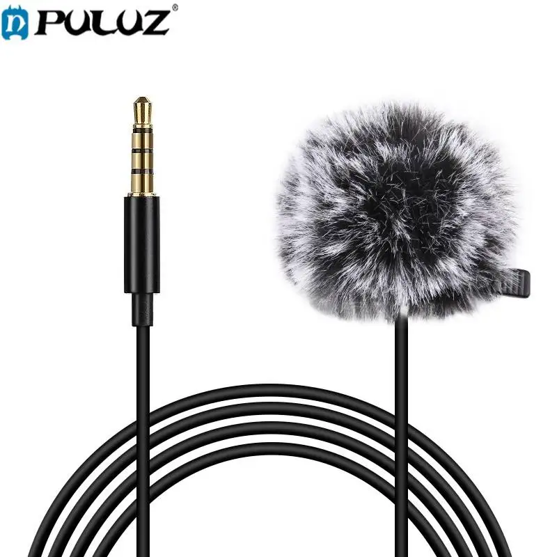 Проводной конденсаторный микрофон PULUZ разъем 1 5 мм 3