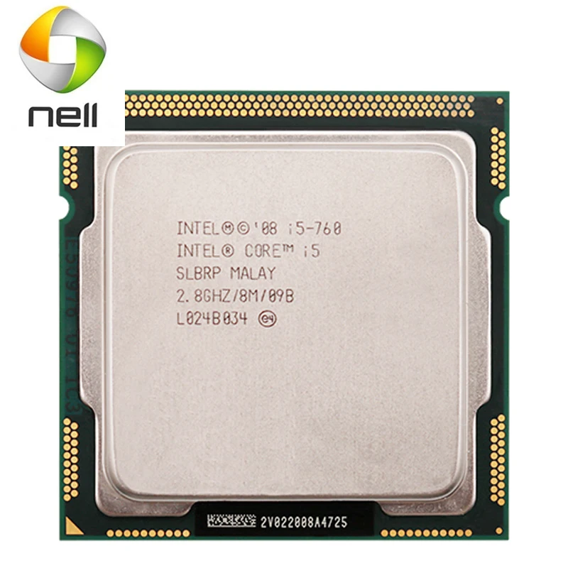 Intel Core i5-760 Processor 2.8GHz 95W 8MB Cache Socket LGA 1156 45nm Desktop i5 760 CPU tested 100% working