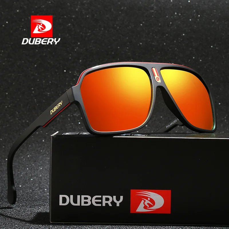 
DUBERY 2020 fashion polarized night vision sunglasses trade driving custom men sunglasses hot selling sport glasses D103 
