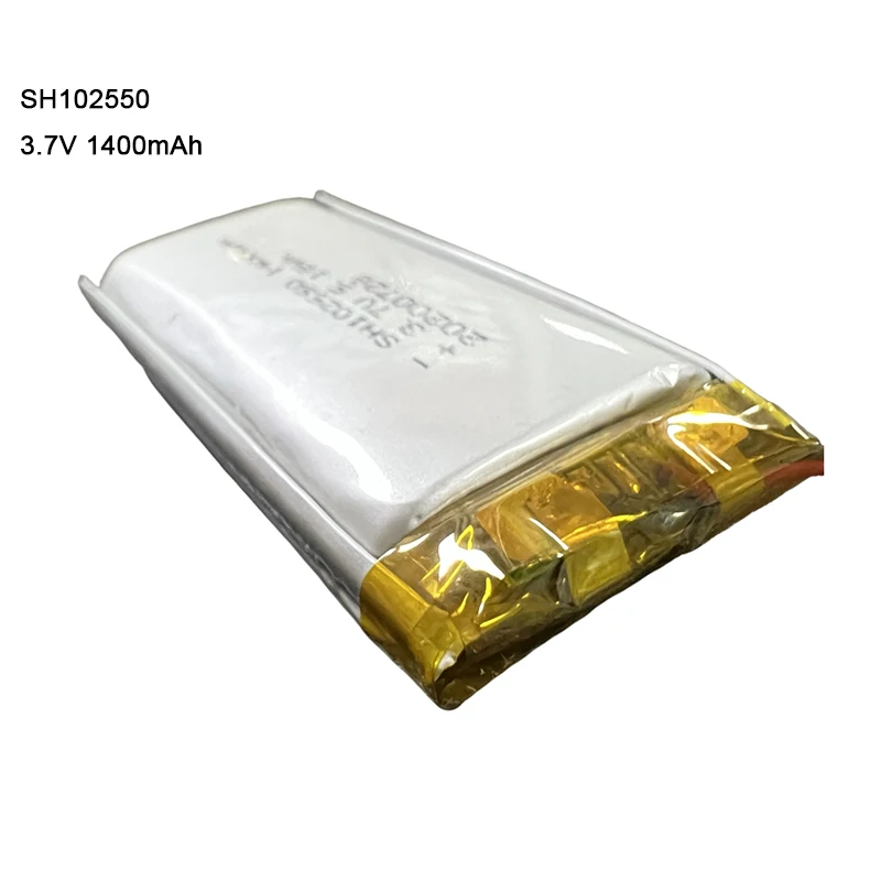 Factory Direct Sale Customized 102550 3.7V 7.4V 11.1V 150mah 500mah 1000mah 5000mah Lipo 3.7V 1400mAh li-ion polymer battery