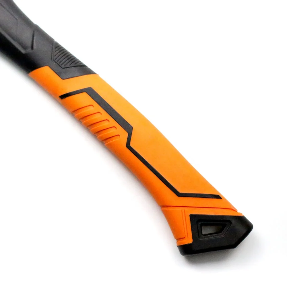 A613 type axes with new design double color plastic-coating fiberglass handle